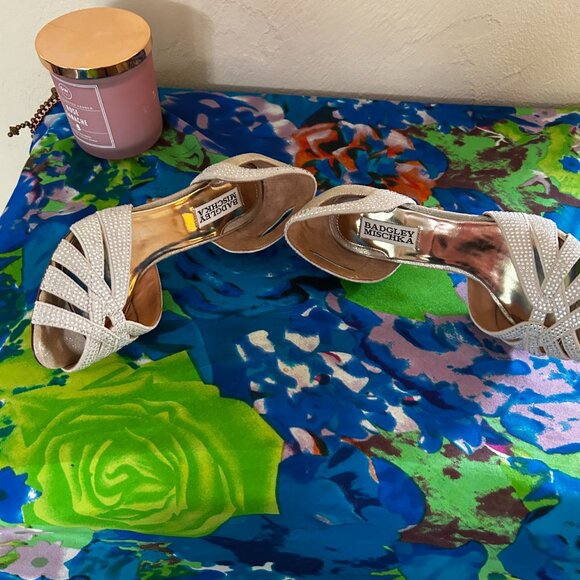 Badgley Mischka Evening Wear Heels - Picture 5 of 7